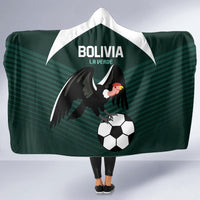 Bolivia 2024 Football Hooded Blanket La Verd Go Champion