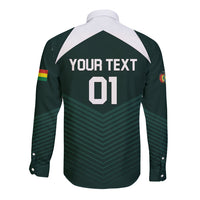 Personalized Bolivia 2024 Football Long Sleeve Button Shirt La Verd Go Champion - Wonder Print Shop