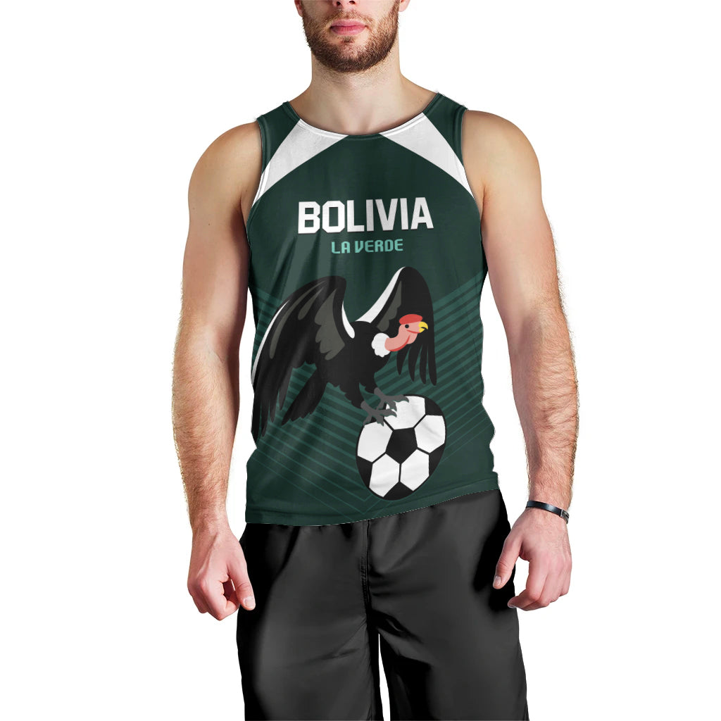 Personalized Bolivia 2024 Football Men Tank Top La Verd Go Champion - Wonder Print Shop