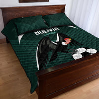 Bolivia 2024 Football Quilt Bed Set La Verd Go Champion - Wonder Print Shop