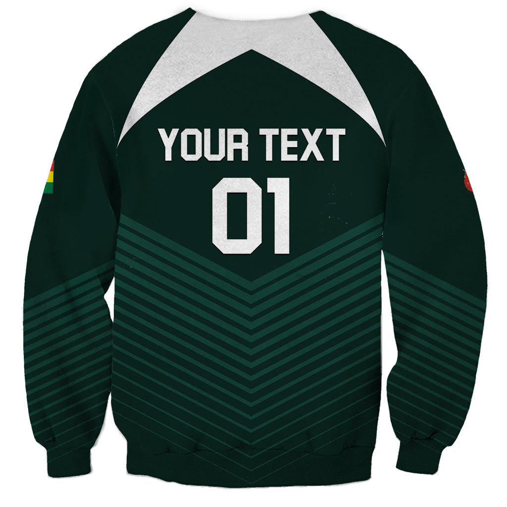Personalized Bolivia 2024 Football Sweatshirt La Verd Go Champion - Wonder Print Shop
