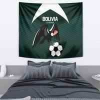 Bolivia 2024 Football Tapestry La Verd Go Champion - Wonder Print Shop