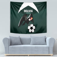 Bolivia 2024 Football Tapestry La Verd Go Champion - Wonder Print Shop