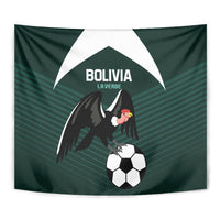 Bolivia 2024 Football Tapestry La Verd Go Champion - Wonder Print Shop