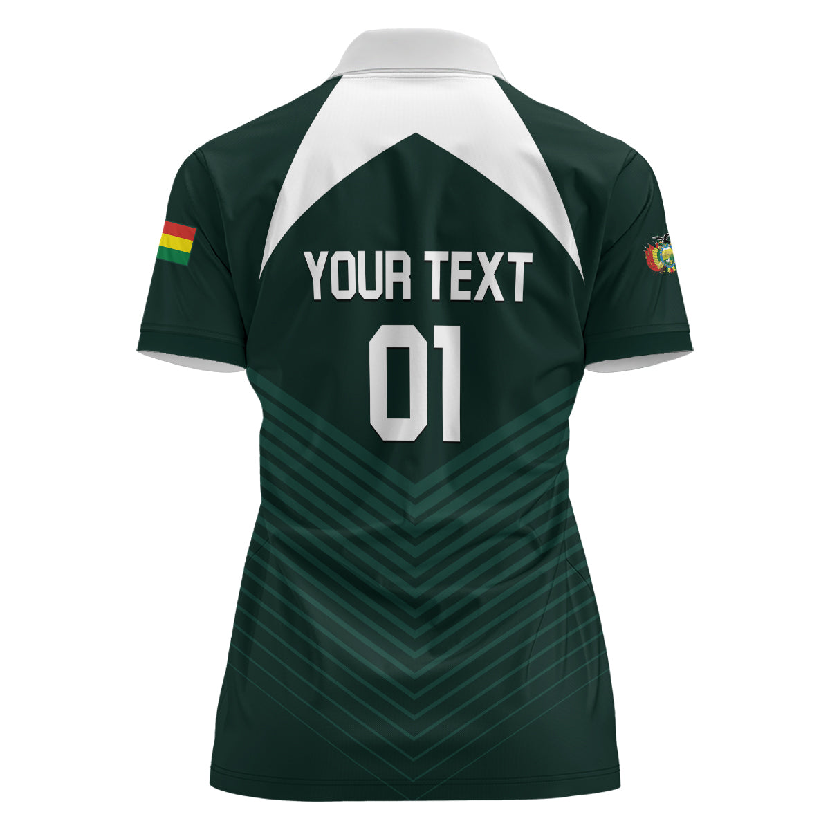 Personalized Bolivia 2024 Football Women Polo Shirt La Verd Go Champion - Wonder Print Shop