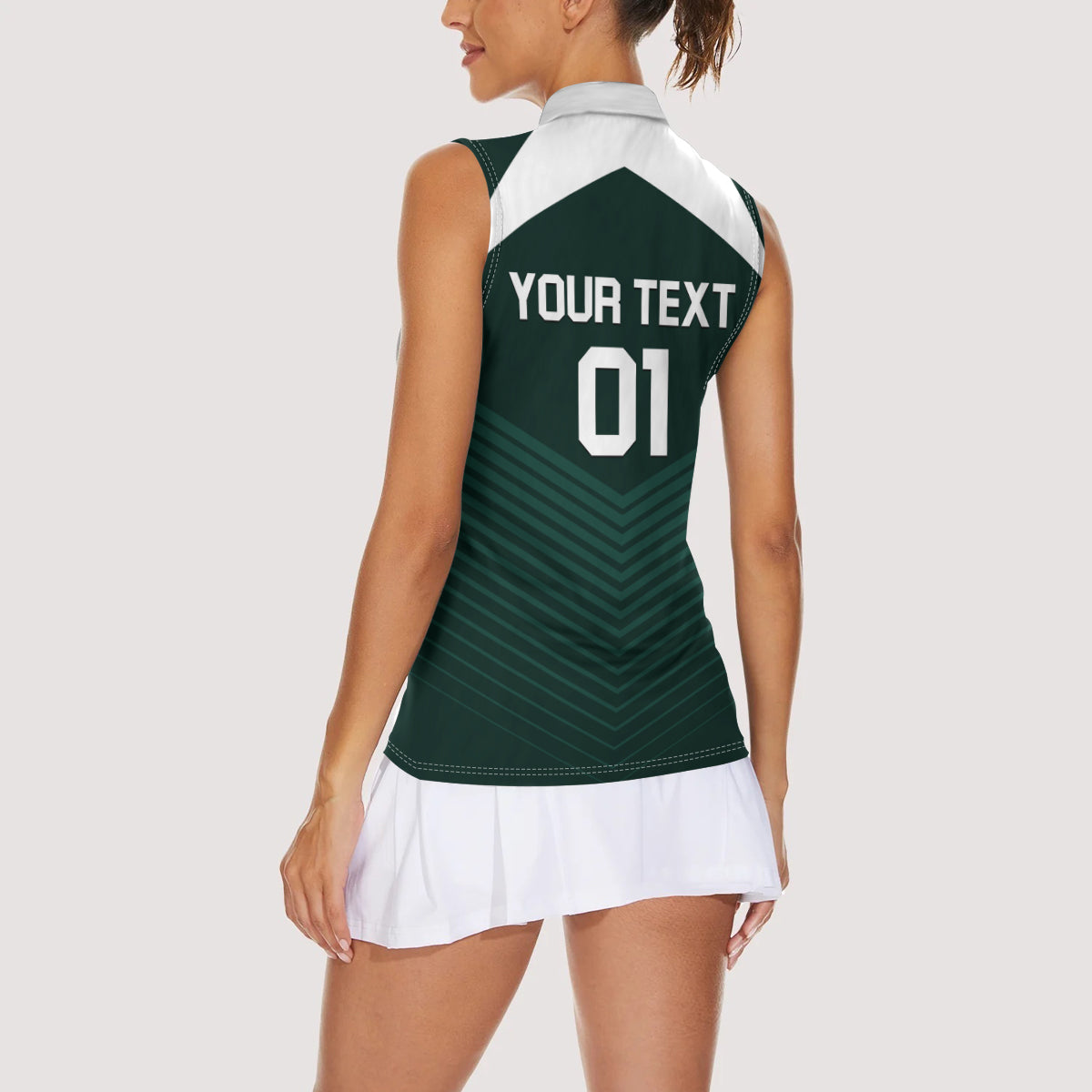 Personalized Bolivia 2024 Football Women Sleeveless Polo Shirt La Verd Go Champion - Wonder Print Shop