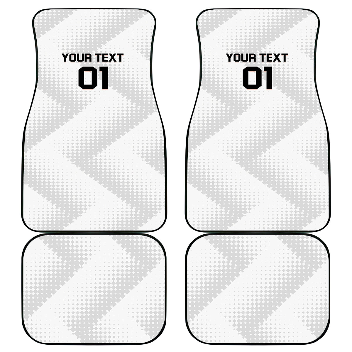 Canada 2024 Soccer Car Mats Canadian Player Maple Leaf - Wonder Print Shop