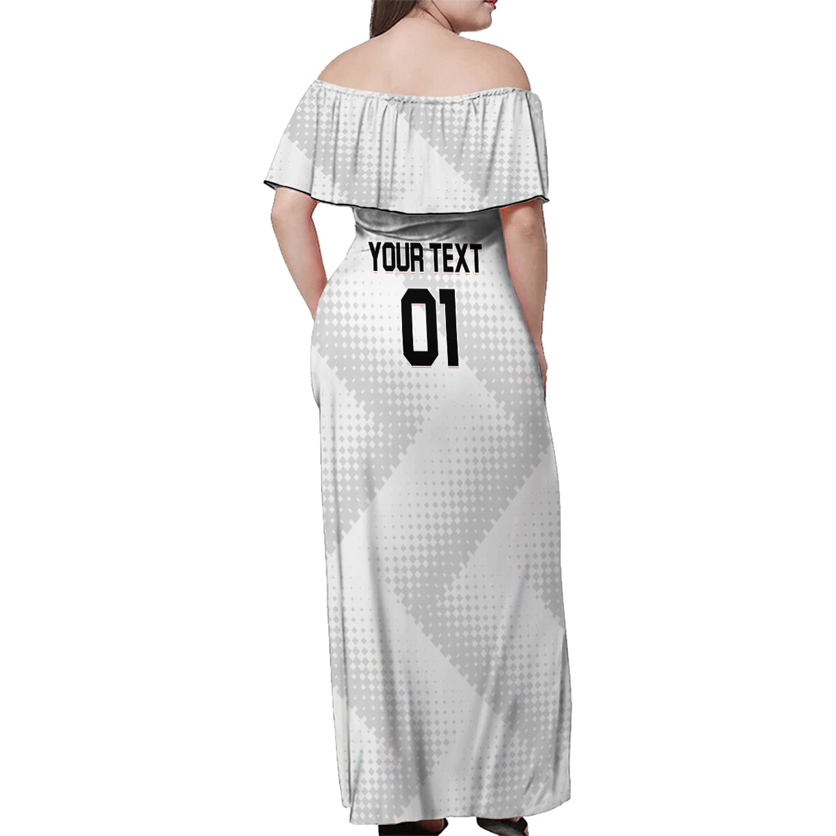 Personalized Canada 2024 Soccer Family Matching Off Shoulder Maxi Dress and Hawaiian Shirt Canadian Player Maple Leaf - Wonder Print Shop