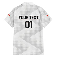 Personalized Canada 2024 Soccer Family Matching Puletasi and Hawaiian Shirt Canadian Player Maple Leaf - Wonder Print Shop
