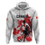 Personalized Canada 2024 Soccer Hoodie Canadian Player Maple Leaf