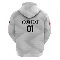 Personalized Canada 2024 Soccer Hoodie Canadian Player Maple Leaf - Wonder Print Shop