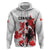 Personalized Canada 2024 Soccer Hoodie Canadian Player Maple Leaf