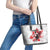 Canada 2024 Soccer Leather Tote Bag Canadian Player Maple Leaf