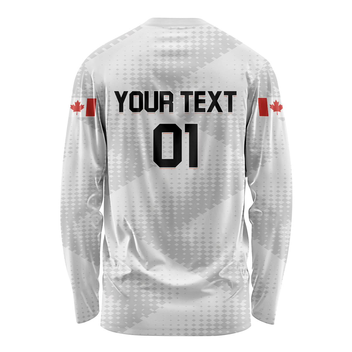 Personalized Canada 2024 Soccer Long Sleeve Shirt Canadian Player Maple Leaf - Wonder Print Shop