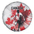 Canada 2024 Soccer Spare Tire Cover Canadian Player Maple Leaf