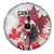 Canada 2024 Soccer Spare Tire Cover Canadian Player Maple Leaf