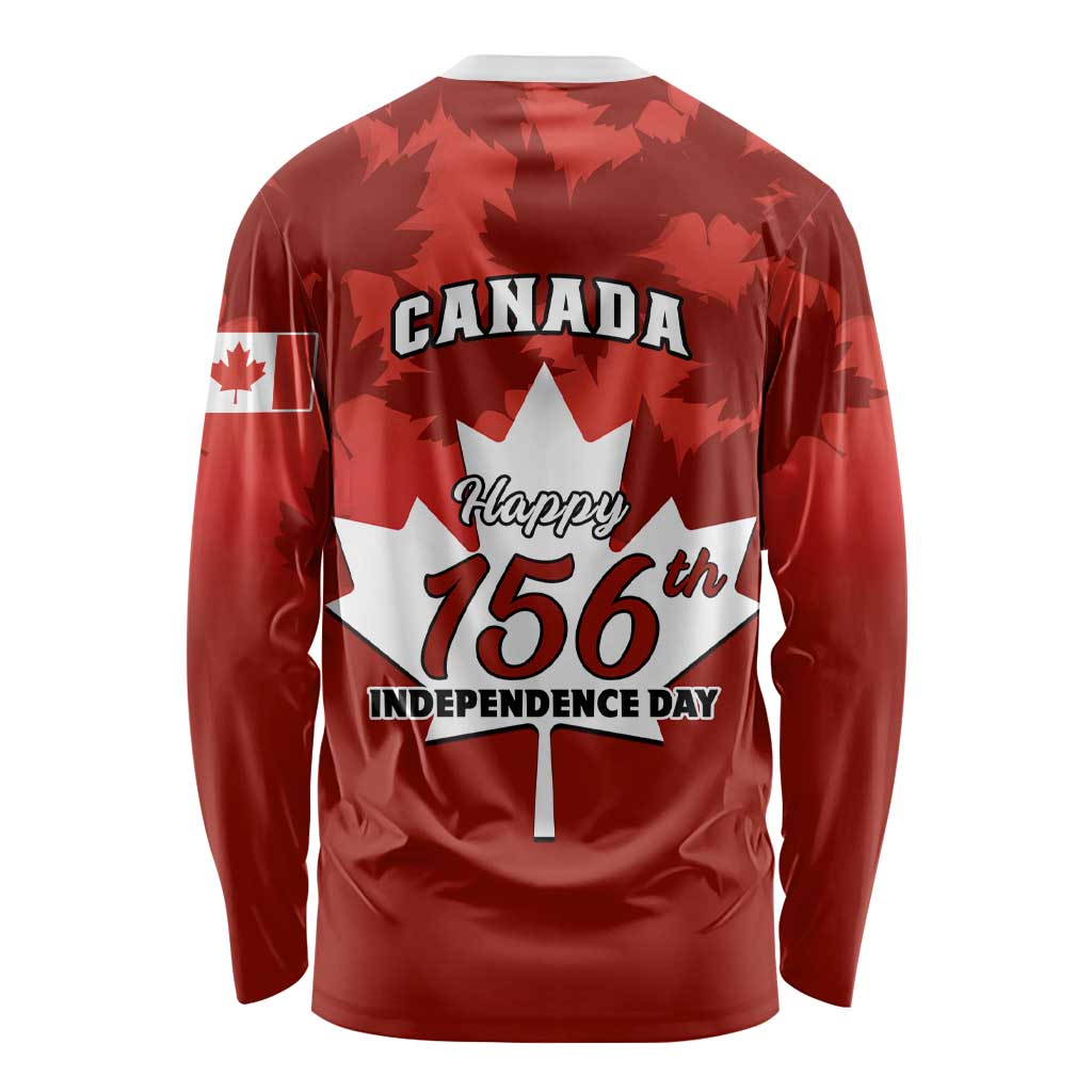 1 July Canada Independence Day Long Sleeve Shirt Canadian Maple Leaf Happy 156th Anniversary LT01