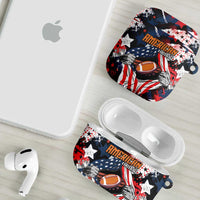 American Football Grunge AirPods Case Special Version - Wonder Print Shop