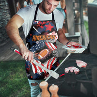 American Football Grunge Apron Special Version - Wonder Print Shop