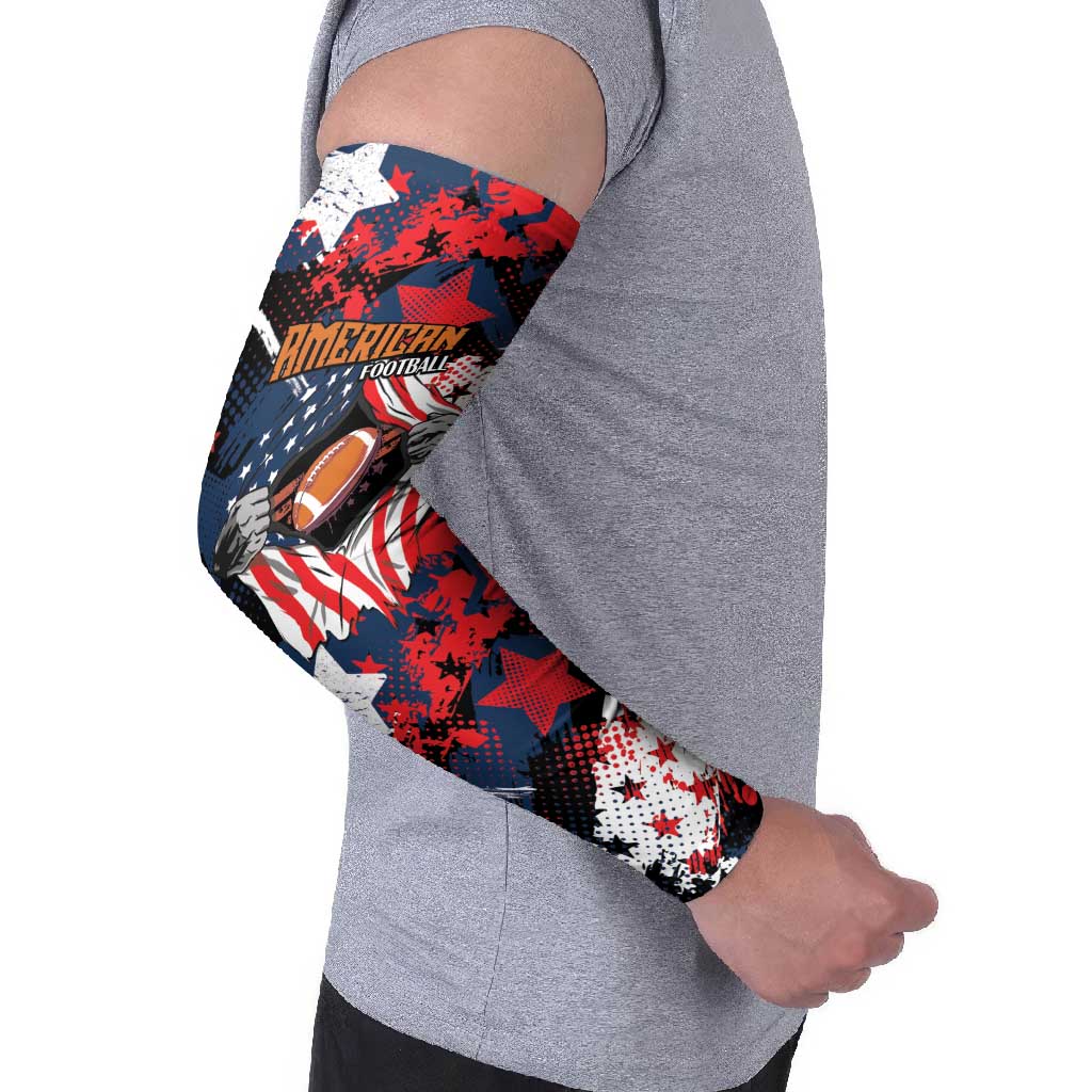 Custom American Football Grunge Arm Sleeves Special Version - Wonder Print Shop