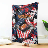 American Football Grunge Blanket Special Version - Wonder Print Shop