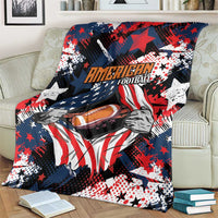 American Football Grunge Blanket Special Version - Wonder Print Shop
