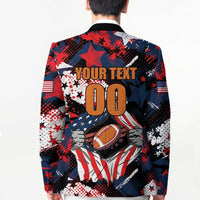 Custom American Football Grunge Blazer Special Version - Wonder Print Shop