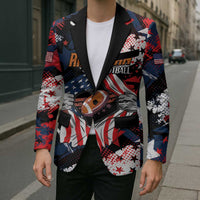 Custom American Football Grunge Blazer Special Version - Wonder Print Shop