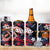Custom American Football Grunge 4 in 1 Can Cooler Tumbler Special Version - Wonder Print Shop