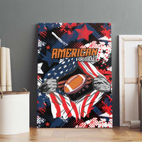 American Football Grunge Canvas Wall Art Special Version - Wonder Print Shop