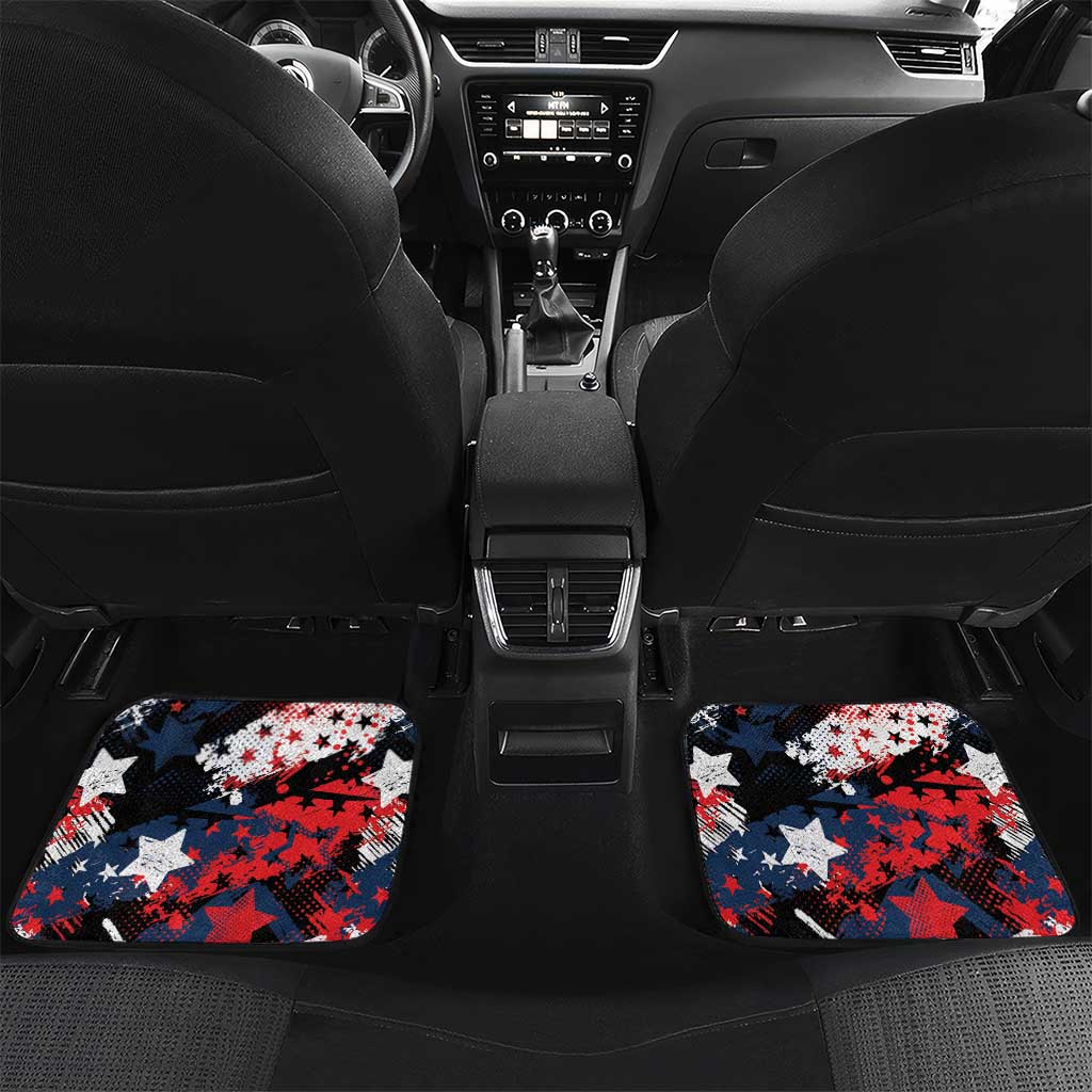 American Football Grunge Car Mats Special Version - Wonder Print Shop