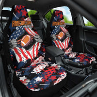 American Football Grunge Car Seat Cover Special Version - Wonder Print Shop