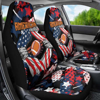 American Football Grunge Car Seat Cover Special Version - Wonder Print Shop