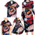 Custom American Football Grunge Family Matching Long Sleeve Bodycon Dress and Hawaiian Shirt Special Version - Wonder Print Shop