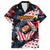 Custom American Football Grunge Family Matching Off Shoulder Maxi Dress and Hawaiian Shirt Special Version - Wonder Print Shop