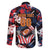Custom American Football Grunge Family Matching Summer Maxi Dress and Hawaiian Shirt Special Version - Wonder Print Shop
