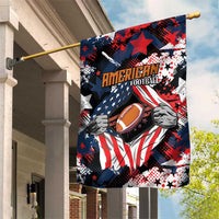 American Football Grunge Garden Flag Special Version - Wonder Print Shop