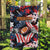 American Football Grunge Garden Flag Special Version - Wonder Print Shop