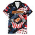 Custom American Football Grunge Hawaiian Shirt Special Version - Wonder Print Shop