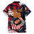 Custom American Football Grunge Hawaiian Shirt Special Version - Wonder Print Shop