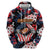 Custom American Football Grunge Hoodie Special Version - Wonder Print Shop