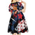 Custom American Football Grunge Kid Short Sleeve Dress Special Version - Wonder Print Shop
