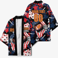 Custom American Football Grunge Kimono Special Version - Wonder Print Shop
