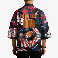 Custom American Football Grunge Kimono Special Version - Wonder Print Shop