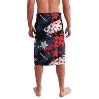 Custom American Football Grunge Lavalava Special Version - Wonder Print Shop