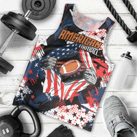 Custom American Football Grunge Men Tank Top Special Version - Wonder Print Shop