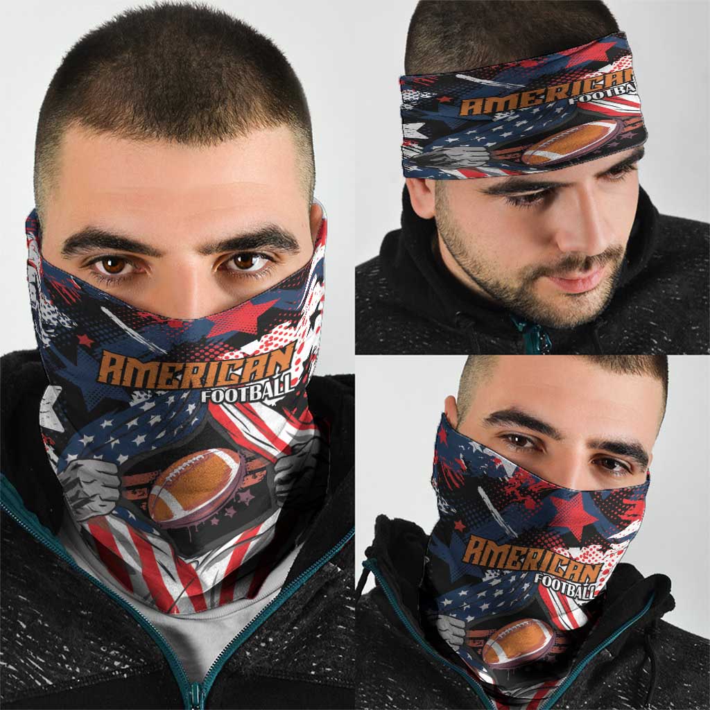American Football Grunge Neck Gaiter Special Version - Wonder Print Shop