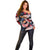 Custom American Football Grunge Off Shoulder Sweater Special Version - Wonder Print Shop