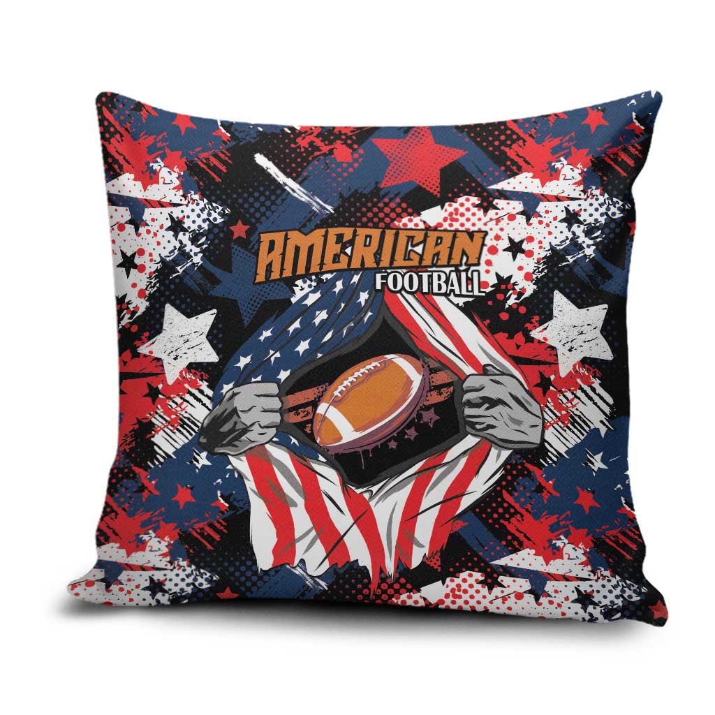 American Football Grunge Pillow Cover Special Version - Wonder Print Shop