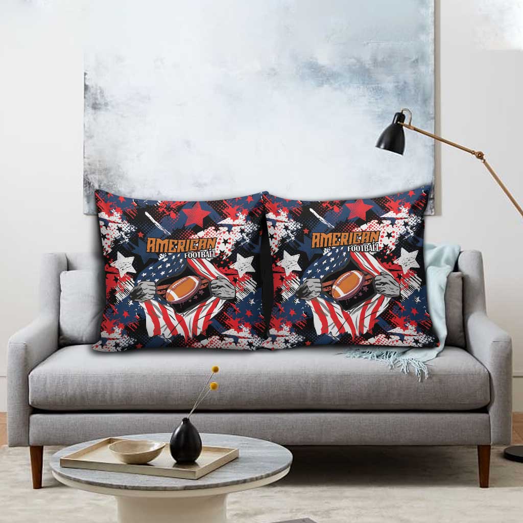 American Football Grunge Pillow Cover Special Version - Wonder Print Shop